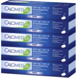 CALCIAMED D3 600mg/400 I.E. 100 St Brausetabletten