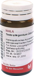 Testes/Argentum Globuli 20 g Globuli
