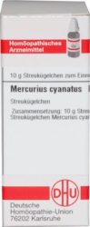 MERCURIUS CYANATUS D 6 Globuli 10 g Globuli