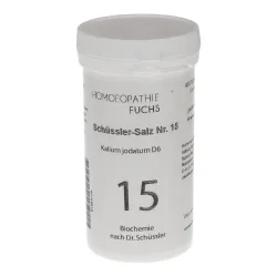 HOMOEOPATHIEFUCHS Schüssler-Salz Nummer 15 Kalium jodatum D6 Biochemie 400 St Tabletten