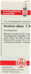 VERATRUM ALBUM C 30 Globuli 10 g Globuli