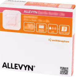 ALLEVYN Gentle Border Lite 5x5 cm Schaumverb. 10 St Verband