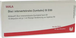 Disci intervertebrales lumbales GL D30 10X1 ml Ampullen