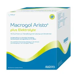 Macrogol Aristo plus Elektrolyte 50 St Pulver zur Herstellung einer Lösung zum Einnehmen