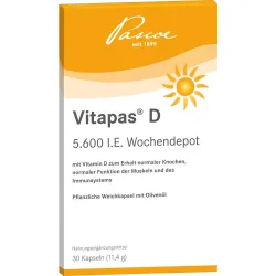 Vitapas D 5.600 I.E. Wochendepo 30 St Kapseln