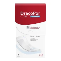 DracoPor steril waterproof 10 × 20 cm 5 St Verband