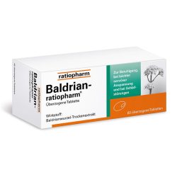 Baldrian-ratiopharm  60 St Überzogene Tabletten