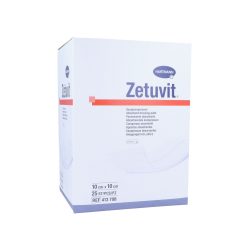 ZETUVIT Saugkompressen steril 10x10 cm 25 St Kompressen