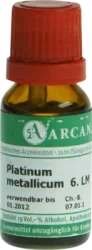 PLATINUM METALLICUM LM 6 Dilution 10 ml Dilution