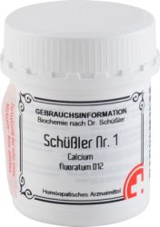 SCHÜSSLER Nr.1 Calcium fluoratum D 12 Tabletten 400 St Tabletten