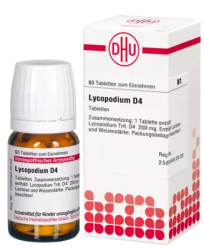 LYCOPODIUM D 4 Tabletten 80 St Tabletten