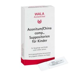WALA Aconitum/China comp., Suppositorien für Kinder 10X1 g Kinder-Suppositorien