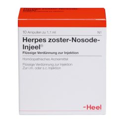 HERPES ZOSTER Nosode Injeel Ampullen 10 St Ampullen