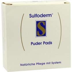 SULFODERM S Puder Pads 3 St Schwämme