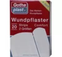 GOTHAPLAST Wundpfl.comfort 2 Größen 20 St Pflaster