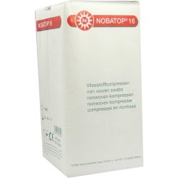NOBATOP 16 Kompressen 10x10 cm unsteril 100 St Kompressen