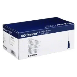 Sterican 23G 0,6x80 mm blau 100 St Kanüle
