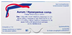 WELEDA AURUM/HYOSCYAMUS comp.Ampullen 8X1 ml Ampullen