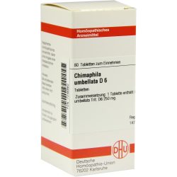 CHIMAPHILA UMBELLATA D 6 Tabletten 80 St Tabletten