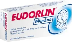 EUDORLIN Migräne 20 St Filmtabletten