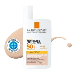 LA ROCHE-POSAY Anthelios Invisible Fluid Getönt UVMune 400 50 ml Flüssigkeit