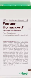FERRUM HOMACCORD Tropfen 100 ml Tropfen
