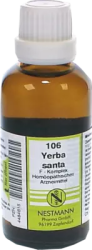 YERBA SANTA F Komplex Nr.106 Dilution 50 ml Dilution
