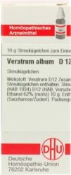 VERATRUM ALBUM D 12 Globuli 10 g Globuli