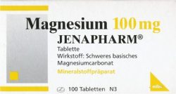 MAGNESIUM 100 mg Jenapharm  100 St Tabletten