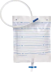 URINBEUTEL unsteril 2 l m.90 cm Schlauch 1 St Beutel