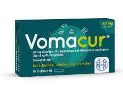 Vomacur 40mg 10 St Suppositorien