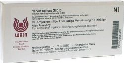 Nervus opticus Gl D10 Ampullen 10X1 ml Ampullen