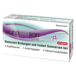 WUNDPROSAN Procto Suppositorien 10 St Suppositorien