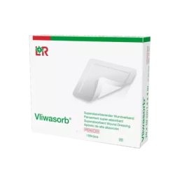 VLIWASORB superabsorb.Saugkomp.20x20 cm steril 10 St Verband