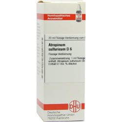 ATROPINUM SULFURICUM D 6 Dilution 20 ml Dilution