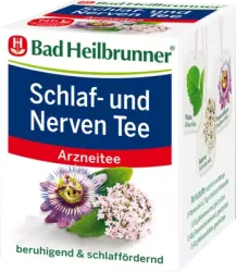 Bad Heilbrunner Schlaf- und Nerven Tee 8X1.75 g Filterbeutel