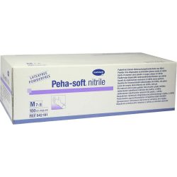 PEHA-SOFT nitrile Unt.Handsch.unste.puderfrei M 100 St Handschuhe