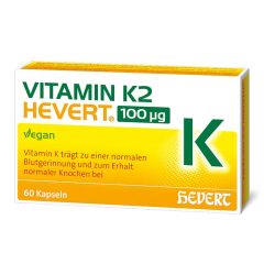 VITAMIN K2 HEVERT 100µg 60 St Kapseln