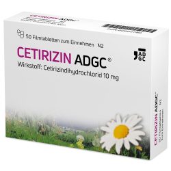 Cetirizin-ADGC 50 St Filmtabletten