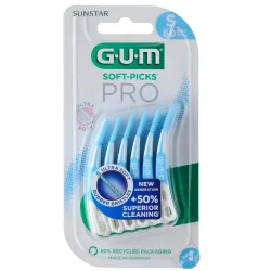 GUM SOFT-PICKS PRO Interdentalbüsten Small 60 St Zahnbürste