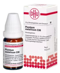 PLUMBUM METALLICUM C 30 Globuli 10 g Globuli
