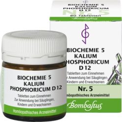 BIOCHEMIE 5 Kalium phosphoricum D 12 Tabletten 80 St Tabletten