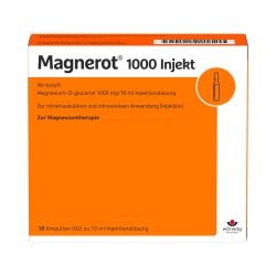 Magnerot 1000 Injekt Ampullen 10X10 ml Ampullen