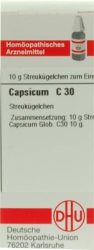 CAPSICUM C 30 Globuli 10 g Globuli