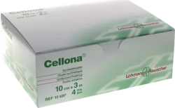 CELLONA Synthetikwatte 10 cmx3 m 4 St Watte
