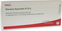 GLANDULA THYREOIDEA GL D 15 Ampullen 10X1 ml Ampullen
