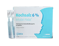 Kochsalz 6% Inhalat pädia 60 St Inhalationsampullen