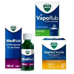 WICK MediNait + VapoRub + DayMed Set 1 Sparset