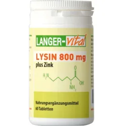 LYSIN 800mg plus Zink 60 St Tabletten