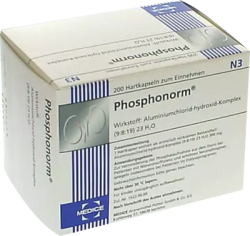 PHOSPHONORM Hartkapseln 200 St Hartkapseln